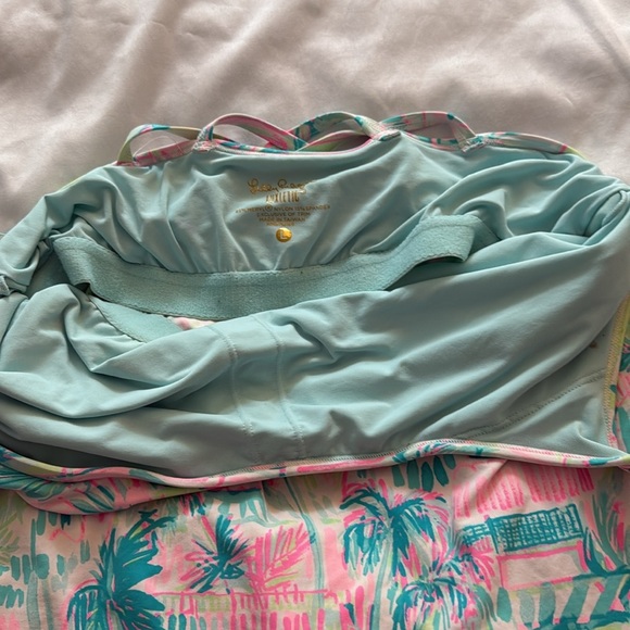 Lilly Pulitzer Avida Tennis Tank Perfect Match - Picture 4 of 7